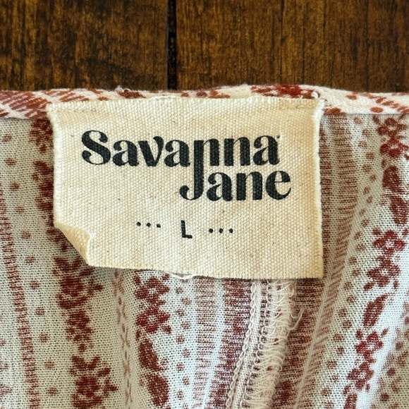 Savanna Jane | Boho Surplice Neckline Embroidered Blouse - Picture 4 of 8